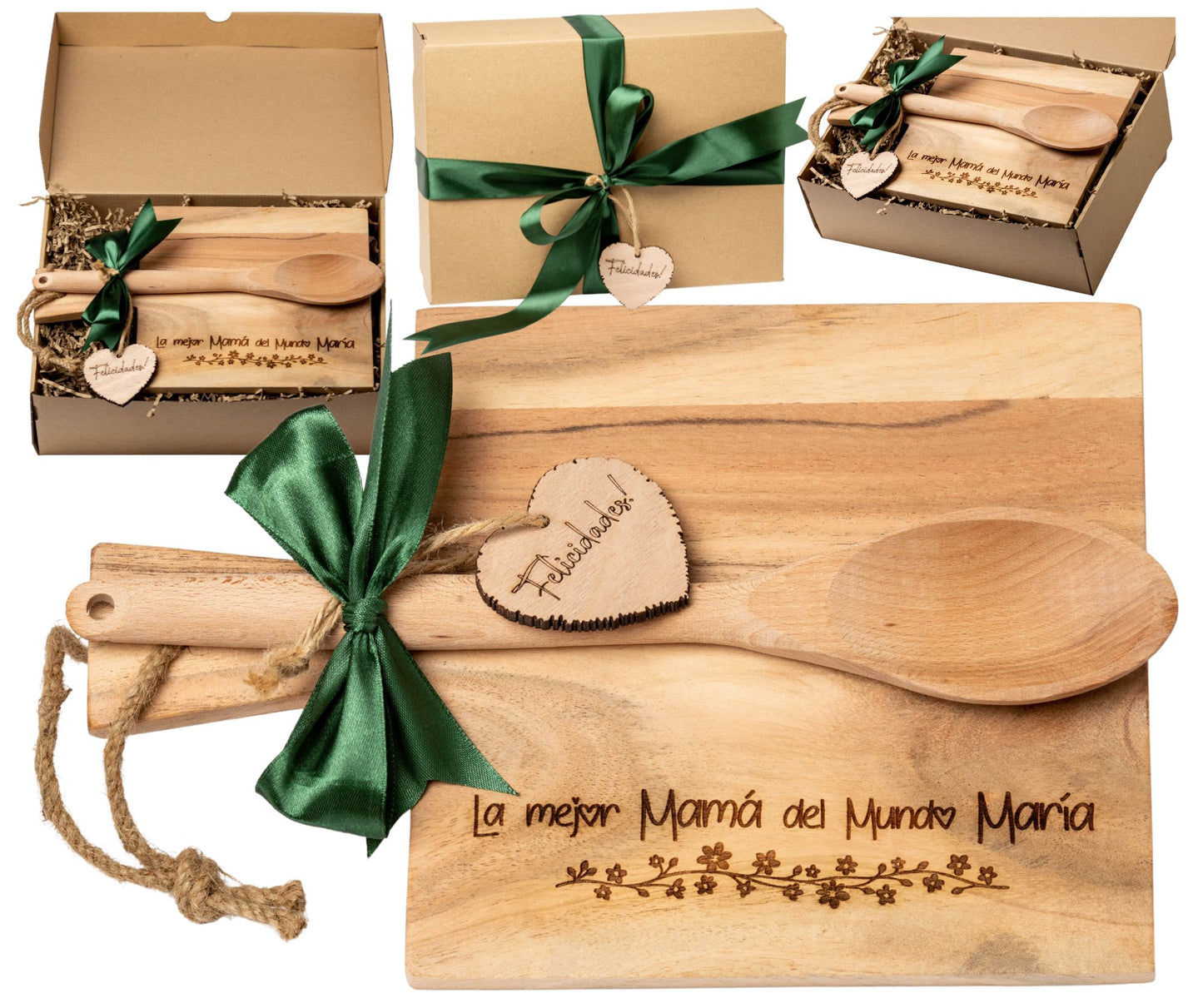 Regalo Día de la Madre, Regalos para Madres, Regalo Cumpleaños Madre Tabla de Cortar Personalizada con Nombre Grabado, Regalo Mamá Día de la Madre Original, Tabla de Madera Cocina, Olesea (Mamá)